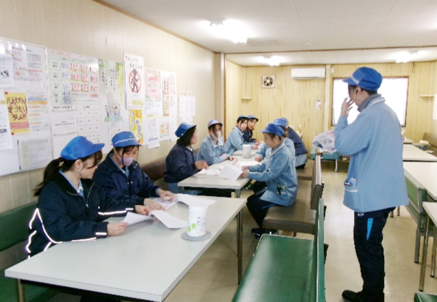 過去トラ・異常処置教育の様子